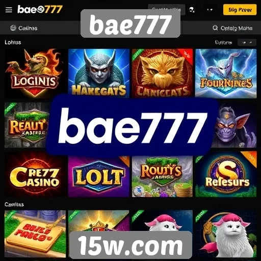 Avaliação das opções de jogos no site bae777